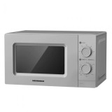 Cumpara ieftin Cuptor cu microunde Heinner HMW-MD20MWH, 20 l, Control mecanic, 700 W, Argintiu