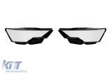 Set de sticla pentru faruri potrivit pentru Audi A6 C8 2018-2020, stanga si dreapta Performance AutoTuning