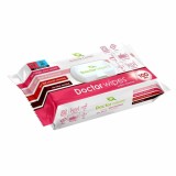 Servetele umede cu bicarbonat si otet, pentru suprafete multiple, Doctor Wipes, 25 x 22 cm, 100 de bucati pachet.