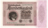 Germania 100 000 Mark 1923 Seria 01678554