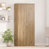 vidaXL &Icirc;nălțare din Stejar Artizanal 80x35x180 cm Lemn prelucrat