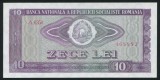q677 RSR BANCNOTA 10 LEI 1966 NECIRCULATA UNC