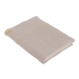 Cumpara ieftin Prosop 70X130 Cm 100% Bumbac Cu Volane &ndash; Greige | Prosoape Baie Corp