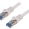 Cablu Patch S/FTP Cat6a Alb 1.5m