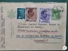 Regalitate Romania , carte postala corespondenta circulata ,corepondenta financiar -comerciala avocat, Printata