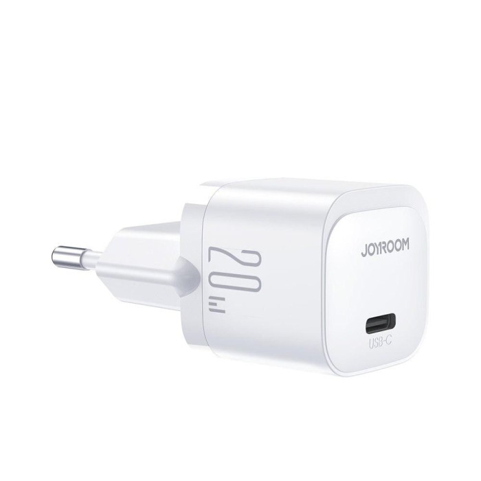 Incarcator retea Joyroom Mini JR-TCF02, USB-C, Quick Charge, 20W, Alb