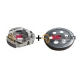 Cumpara ieftin Ambreiaj Linhai mare (oala+platou cu saboti) aftermarket