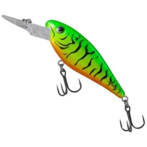 Vobler Salmo Rattlin Executor Floating, Green Tiger, 5cm, 1buc/pac