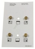 SET DUZE GAZ PROPAN-BUTAN G30 28-30MBAR 4431100102 pentru aragazuri si plite ARCELIK / BEKO