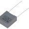 Condensator polipropilenă X2 R46, 125&deg;C, 330nF, dimensiuni 18x7,5x18,5mm
