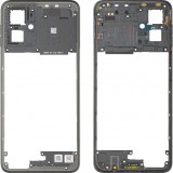Carcasa Mijloc Motorola Moto G55, Gri (Forest Grey), Service Pack 5S58C28444