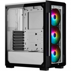 Carcasa Corsair iCUE 220T RGB TG White foto