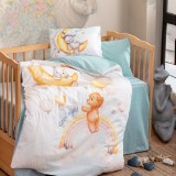 Cumpara ieftin Lenjerie Patut Bebe Moon Mint (Bumbac 100%)