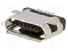 Conector USB B micro, {{Montare mecanica}}, ECE - ESB2281101