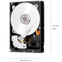 Hdd intern wd 3.5 8tb red pro sata 6gb/s 7200rpm 256mb