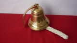 CLOPOT DE POARTA BRONZ DIAMETRU 13 cm.