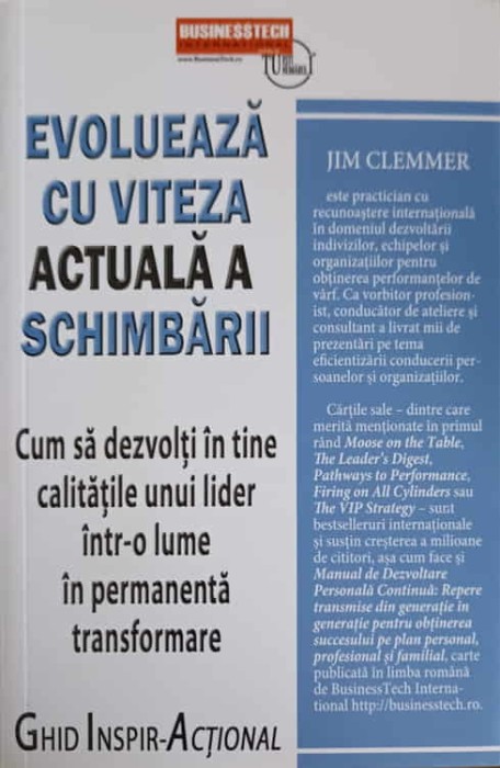 EVOLUEAZA CU VITEZA ACTUALA A SCHIMBARII-JIM CLEMMER-248790