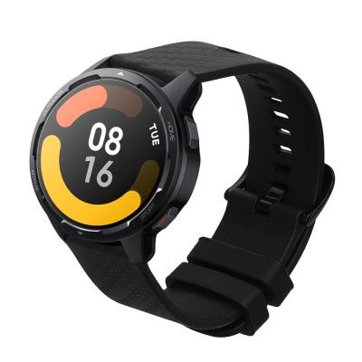 Curea Kwmobile pentru Xiaomi Mi Watch Color Sport/S1 Active, Negru, Silicon, KWM0000257H001C foto