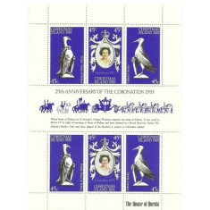 Christmas Island 1978 - 25th Queen Elizabeth II, coronarea, bloc