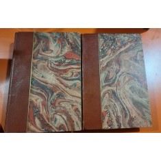 Sophocle - Oeuvres - 2 volume (1922, 1924 - editii in limba franceza si greaca)