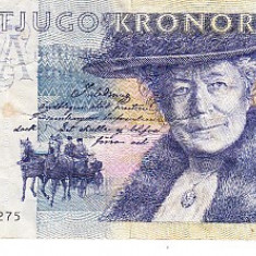 M1 - Bancnota foarte veche - Suedia - 20 koroane