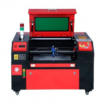 Masina de gravat si taiat cu laser Vevor 50 W, Zona lucru 300 x 500 mm, max 20 mm foto