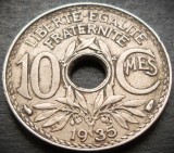 Moneda istorica 10 CENTIMES - FRANTA, anul 1935 * cod 3530