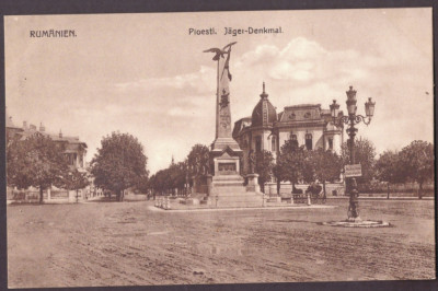 502 - PLOIESTI, Market, Romania - old postcard - unused foto