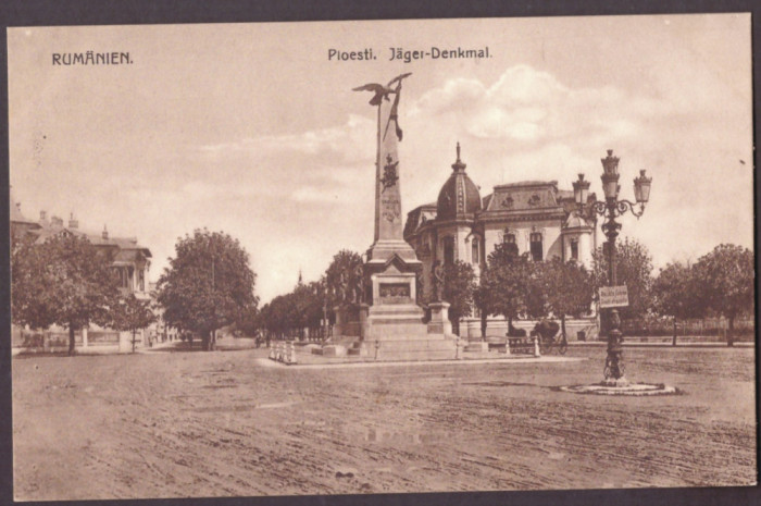 502 - PLOIESTI, Market, Romania - old postcard - unused