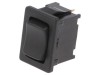 Comutator Basculant Negru 6A/250V IP40