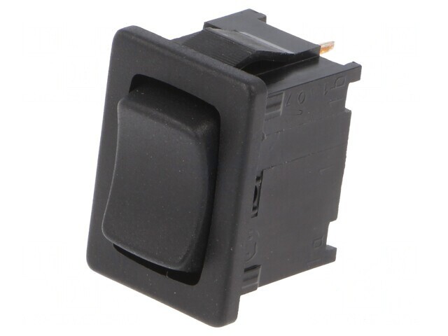 Comutator Basculant Negru 6A/250V IP40