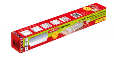 Invelitori Ajustabile Pp Easy Cover, Dimensiune 585x340 Mm, 24 Colturi + 5 Etichete, Set De 5 Bucati In Cutie De Carton foto