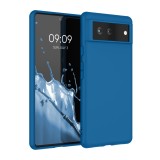 Husa kwmobile pentru Google Pixel 6, Silicon, Albastru, 55434.228, Carcasa