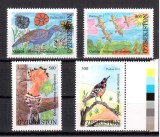 UZBEKISTAN 2011, Fauna, Pasari, serie neuzata, MNH