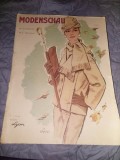 Revista veche de moda,revista de moda retro MODENSCHAU,compleuri/taioare/rochii