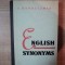 ENGLISH SYNONYMS EXPLAINED AND ILLUSTRATED de A. GANDELSMAN , 1963