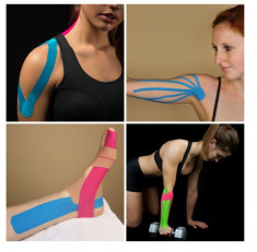 Pack 6 buc. Banda Kinesiologica. Kinesio Tape, Kinesiology Tape, Banda Kinesio foto