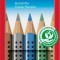 CREIOANE COLORATE 5 CULORI METALIZATE JUMBO GRIP FABER-CASTELL