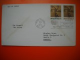 HOPCT PLIC FDC S NR 408 J M SERAT 1972 - ONU-NATIUNILE UNITE BIROUL GENEVA-ELVETIA-NECIRCULAT