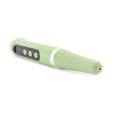 Pilă electrică pentru manichiură, cu baterie JF-102B, 25000 rpm, 2 &icirc;n 1, cu lampă LED/UV 12W, verde