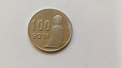 Uzbekistan -100 Som 2018-UNC foto