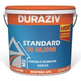 Tencuiala decorativa cu Silicon Duraziv MD Bob Standard alb 1.5 mm 25 kg