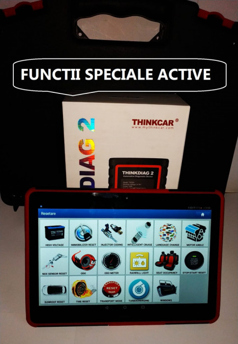 Kit Interfata Auto Profesionala ThinkDiag2 Launch V+ Scan OBFCM/CANFD