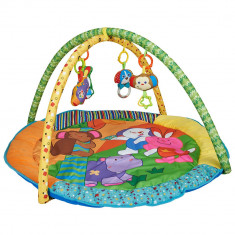 Salteluta de joaca rotunda animalutele vesele Kidscare for Your BabyKids foto