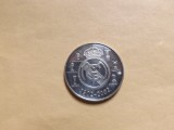 Medalie Spania Real Madrid Centenar 1902-2002, Fotbal, Aliaj Nichel, 33mm