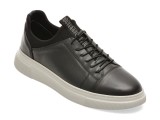 Pantofi GRYXX negri, BS3810, din piele naturala