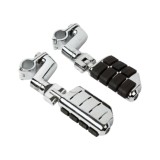 Cumpara ieftin Scarițe moto față universale crom pentru crash bar 22 35 mm