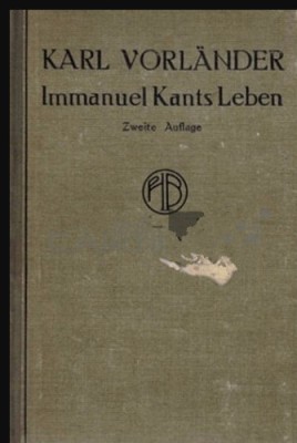 Immanuel Kants Leben / Karl Vorlander foto