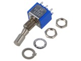 Comutator Basculant DPDT 2 Poziții APEM 5646A-2V 3A/250VAC 4A/30VDC
