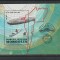 Mongolia 1981 - #340 Zborul Polar cu Zeppelinul S/S 1v MNH